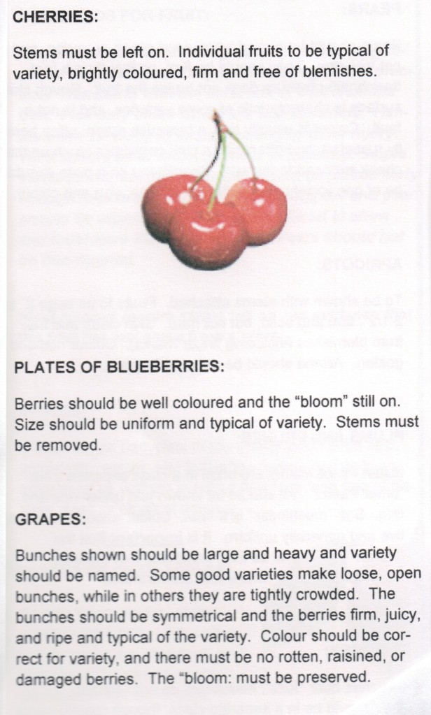 View Royal Garden Club Exhibitor's Handbook for Vegetables and Fruits
